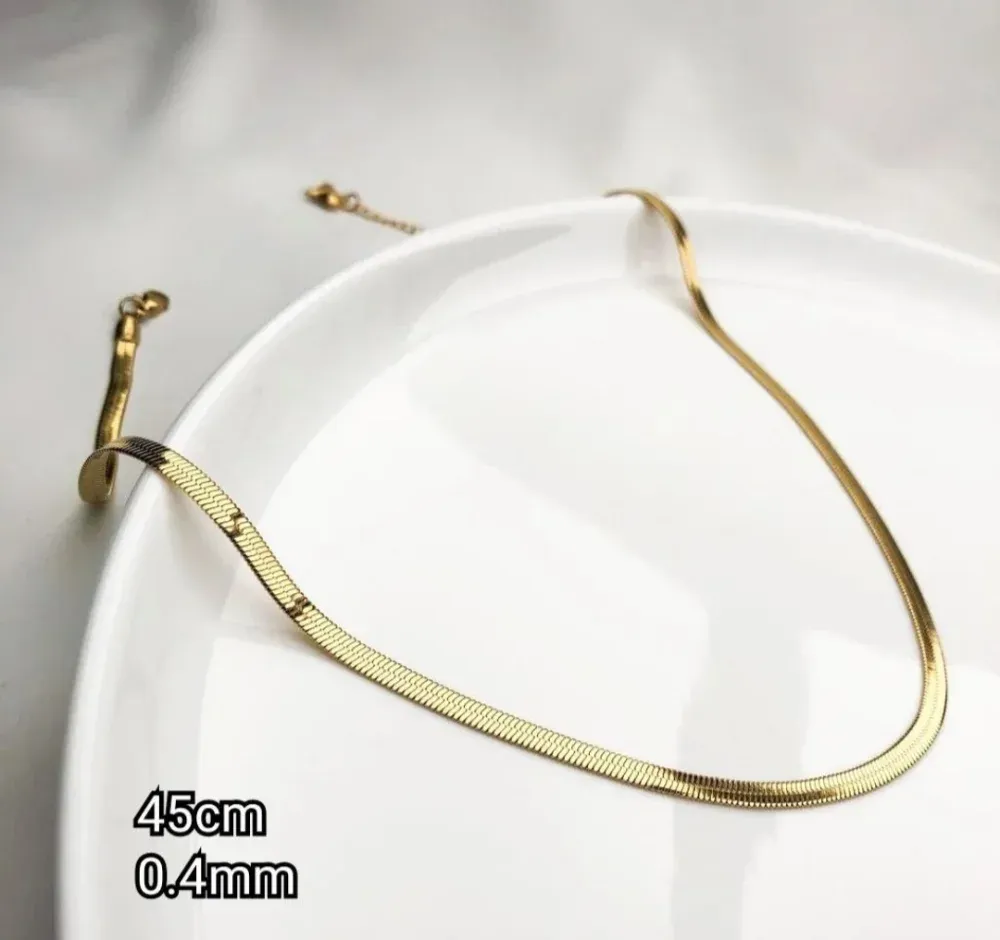 Stainless Steel İtalyan Kolye