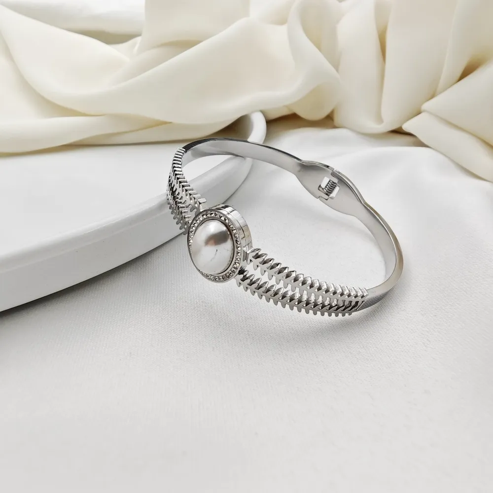 Stainless Steel Kelepçe Bileklik