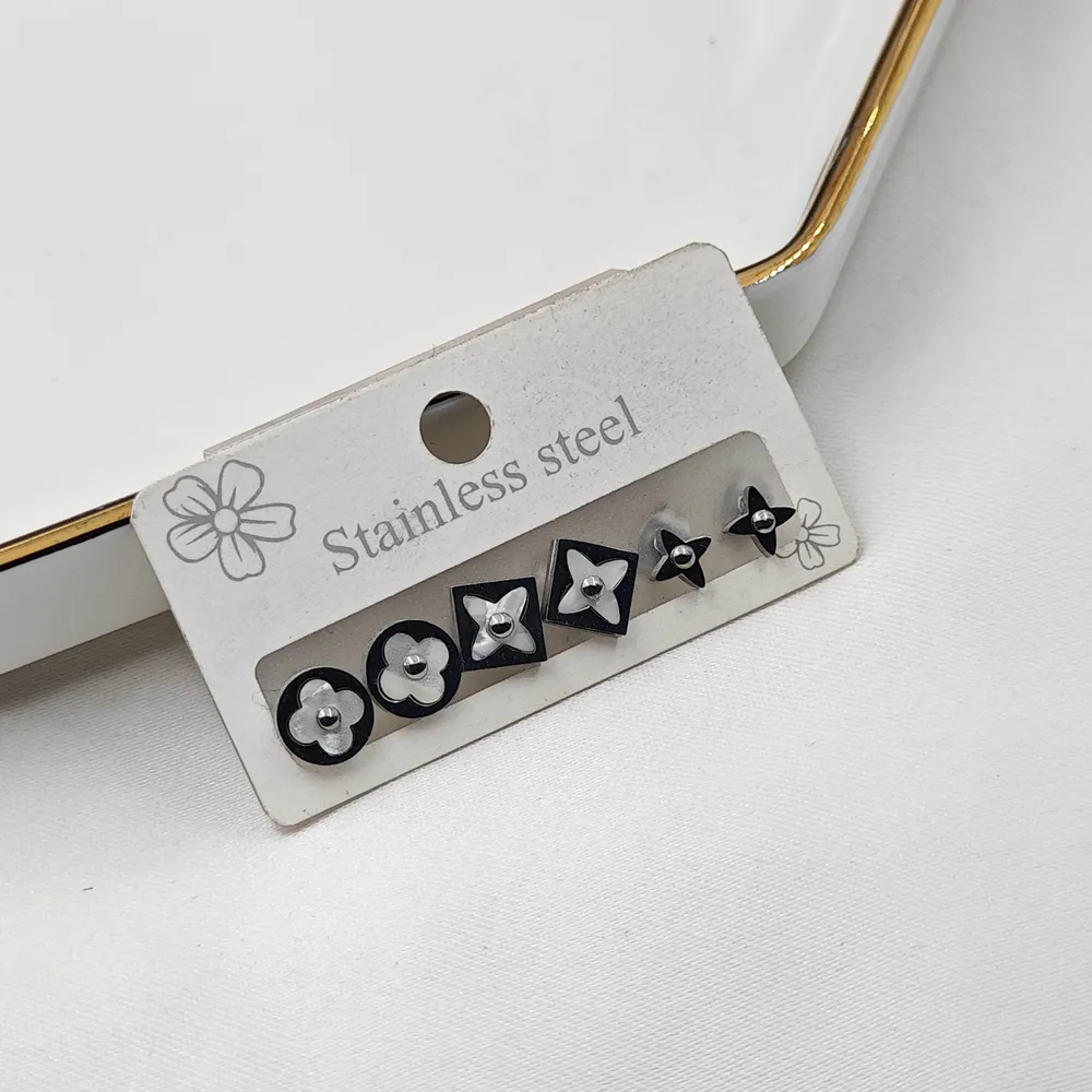 Stainless Steel Çelik Küpe Seti